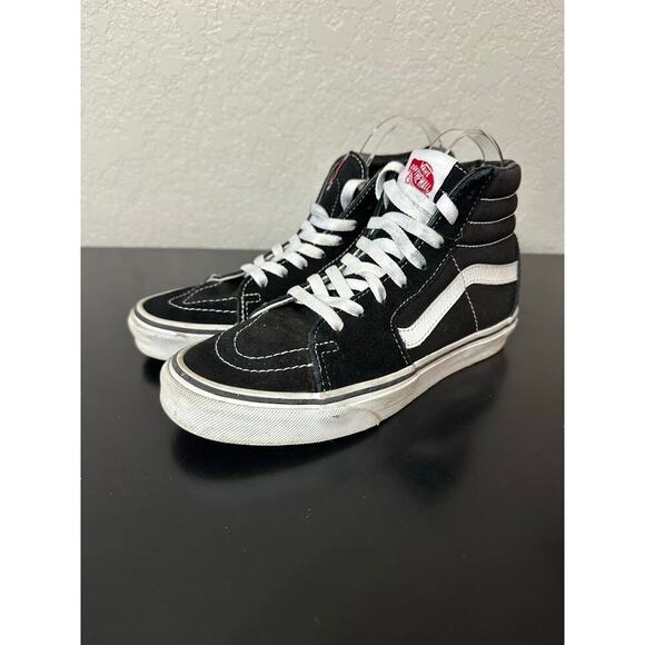 Vans Classic Skater Core Sneaker Shoe Women 7 Neutral Skateboarding High Top - Picture 3 of 9